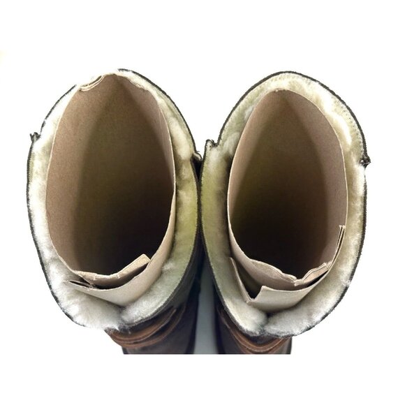 Emu Wool Zoe Women's Winter Boots Merino Wool Lining Gray Suede Size 8 W20221 - Picture 11 of 14